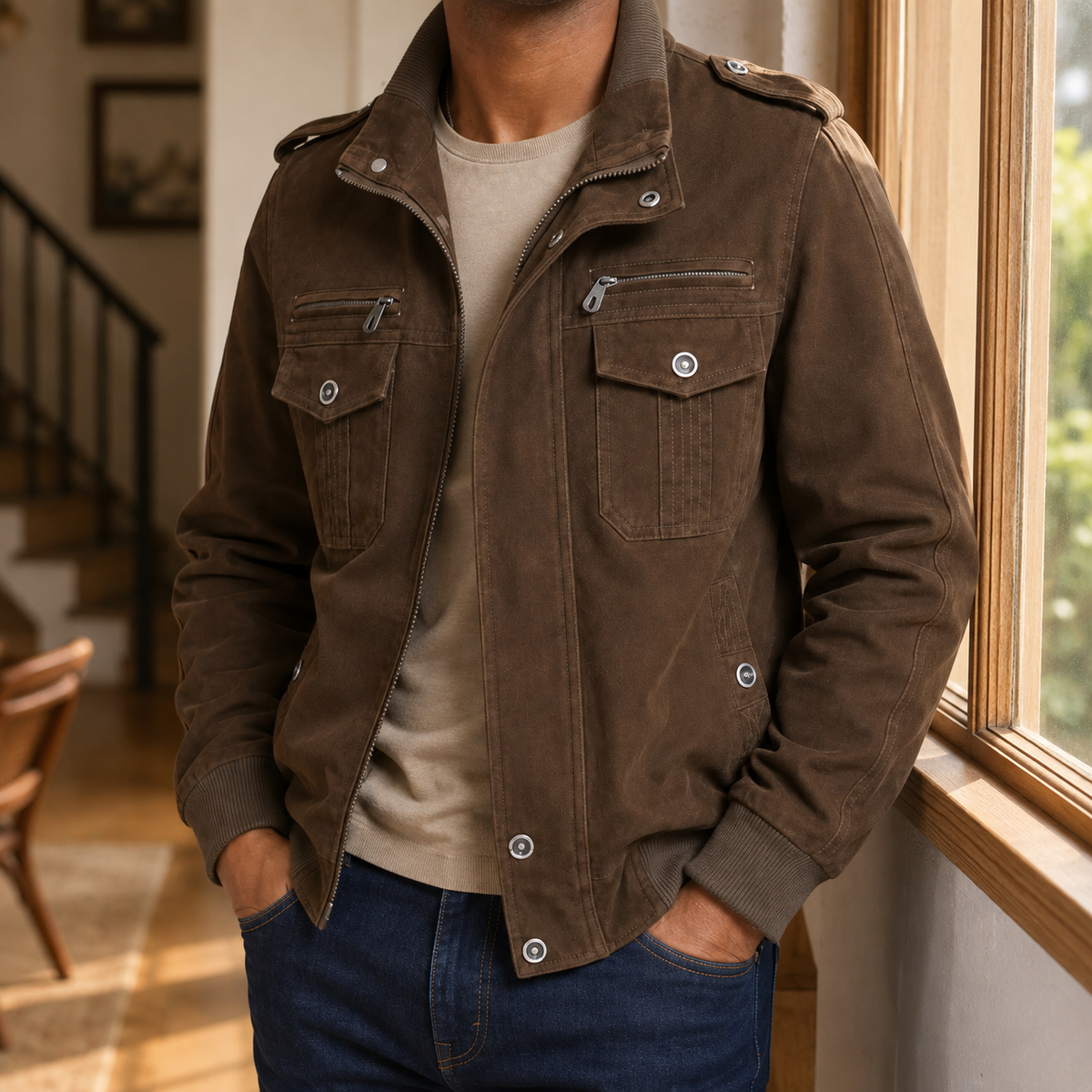 Caspian-York Bomber Jacket
