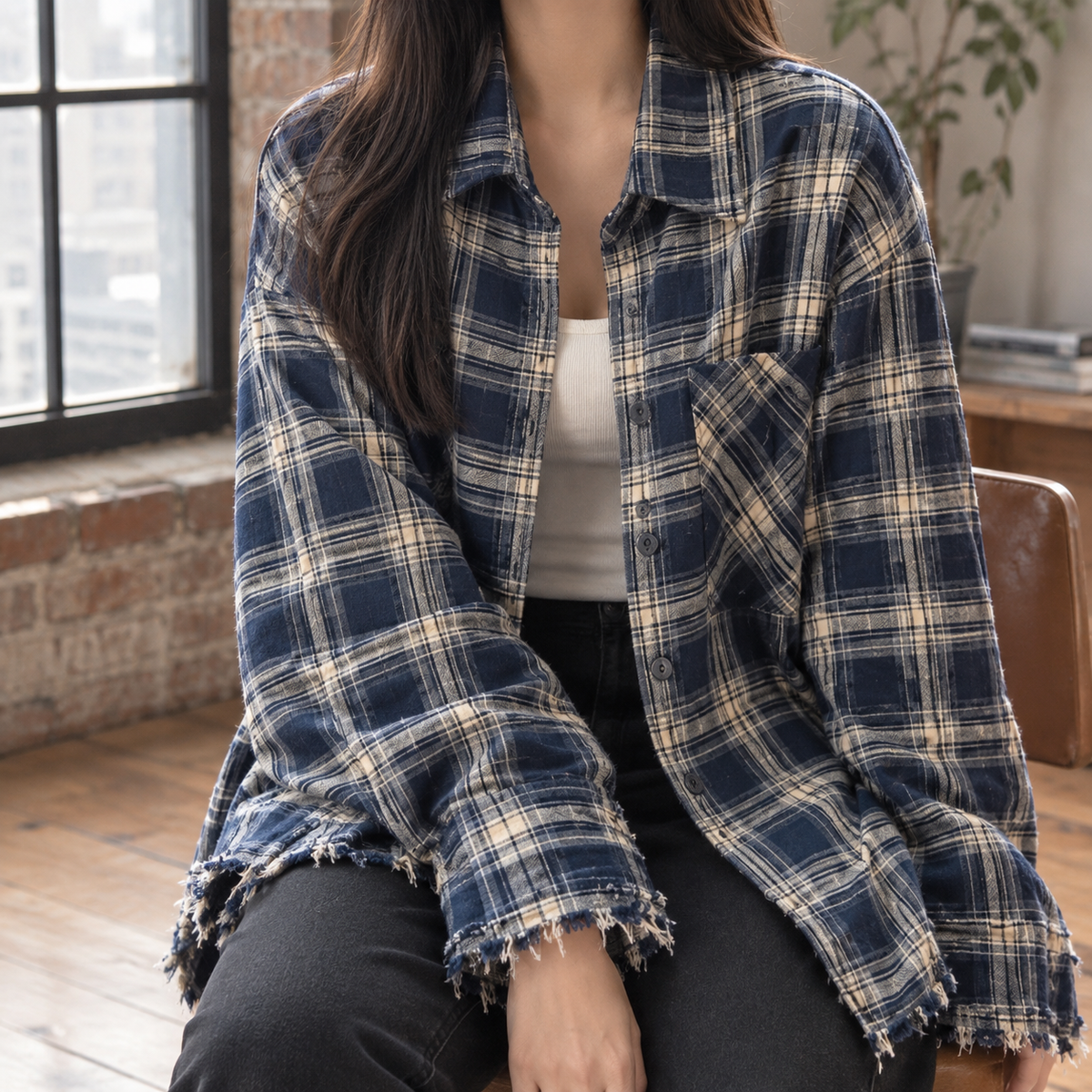 Greer Plaid Overshirt