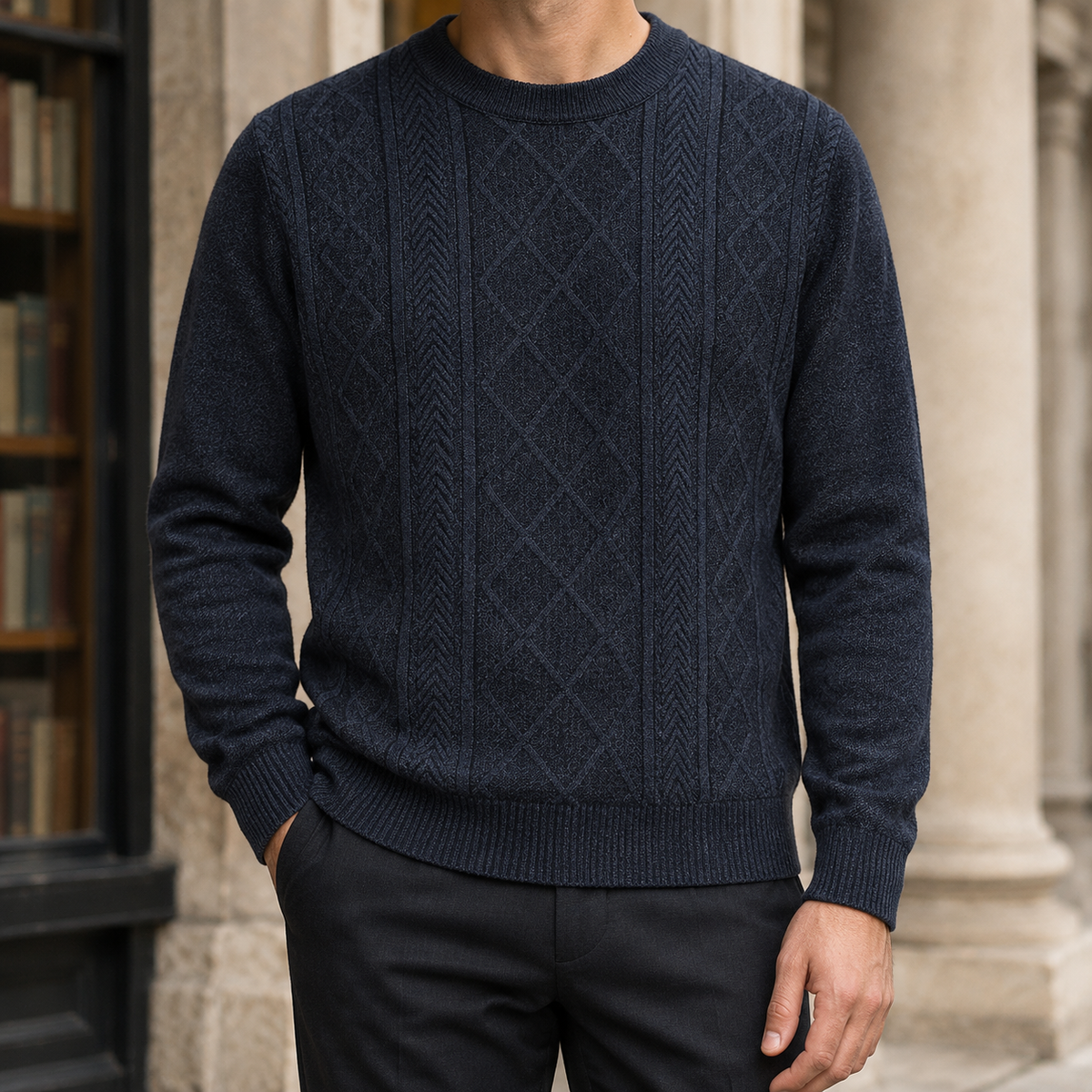 Benoit Textured Sweater