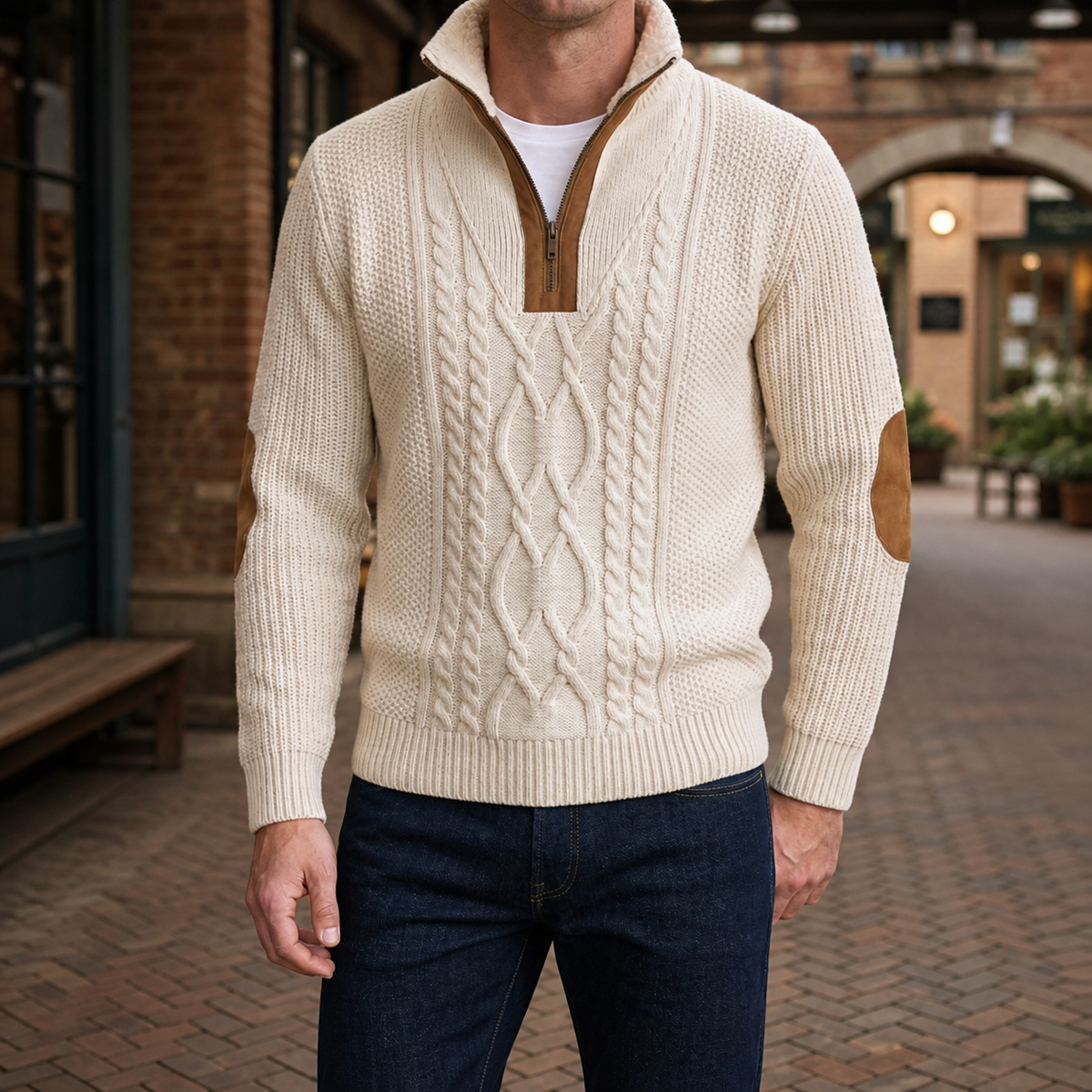 Wyatt Cable Knit Sweater