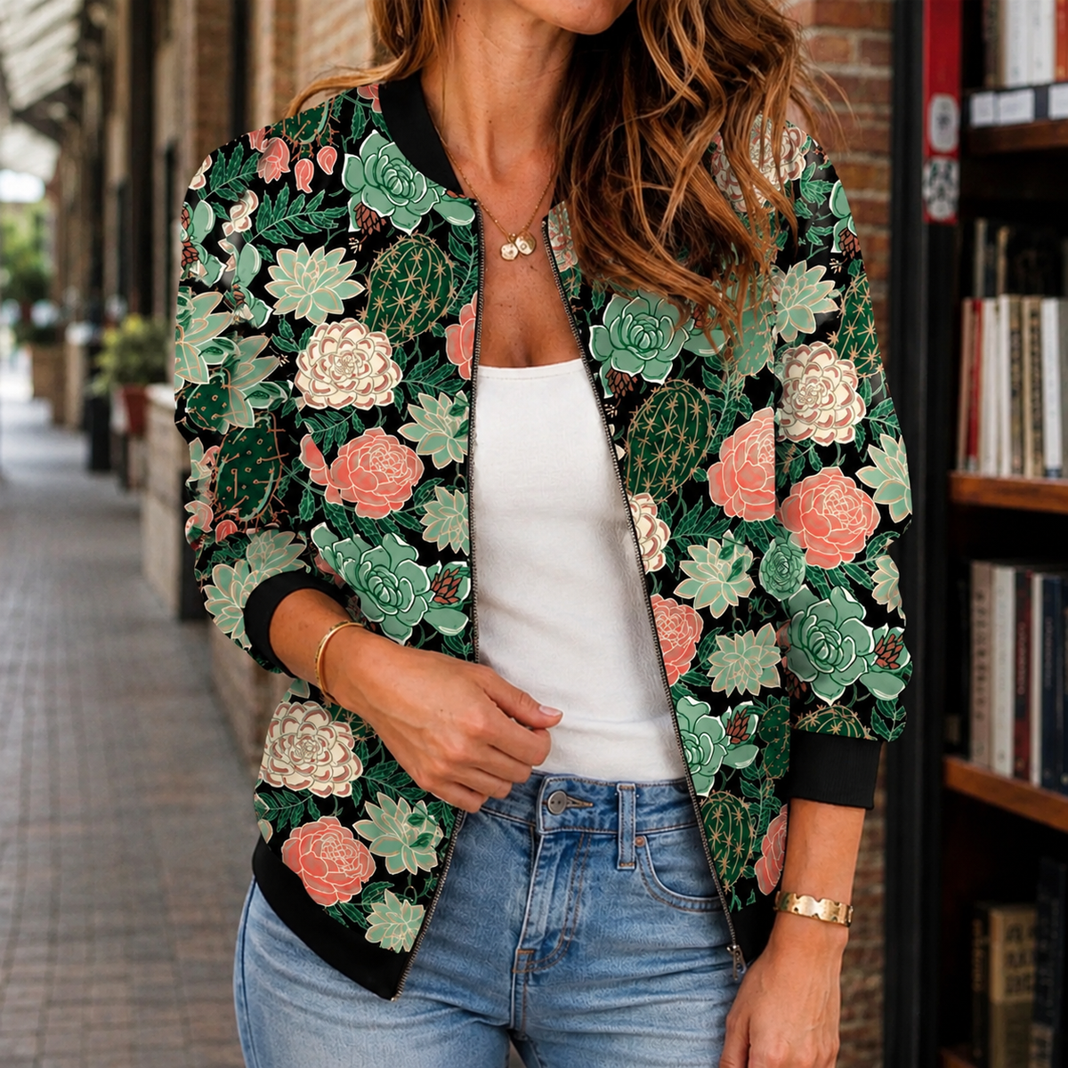 Margot-Skye Printed Jacket