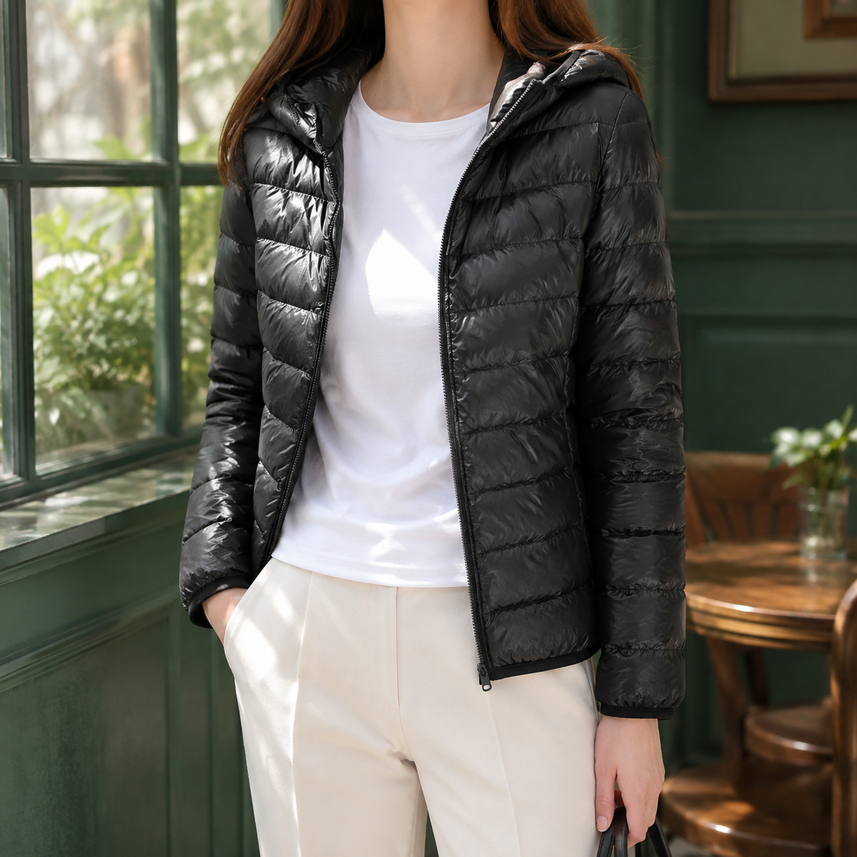 Isabeau-Mae Cashmere-Feel Jacket