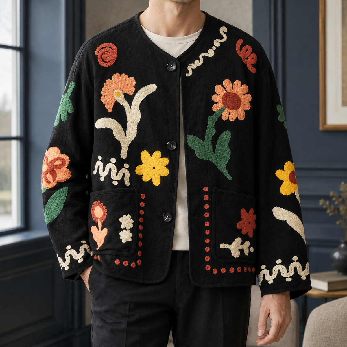 Florian-Wren Embroidered Jacket