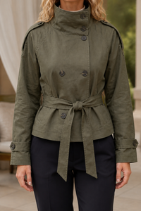 Eva Belted Trench Jacket