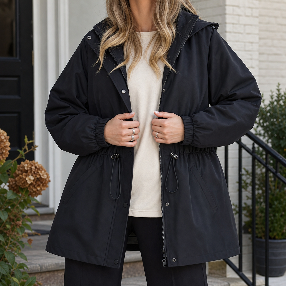 Ludovica Drawstring Jacket