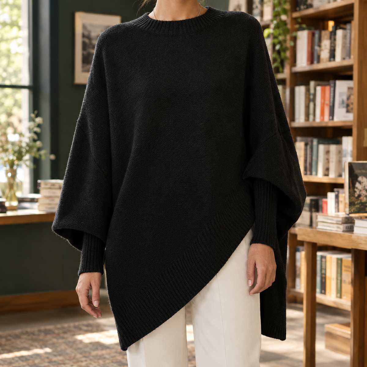 Westcott Poncho Sweater