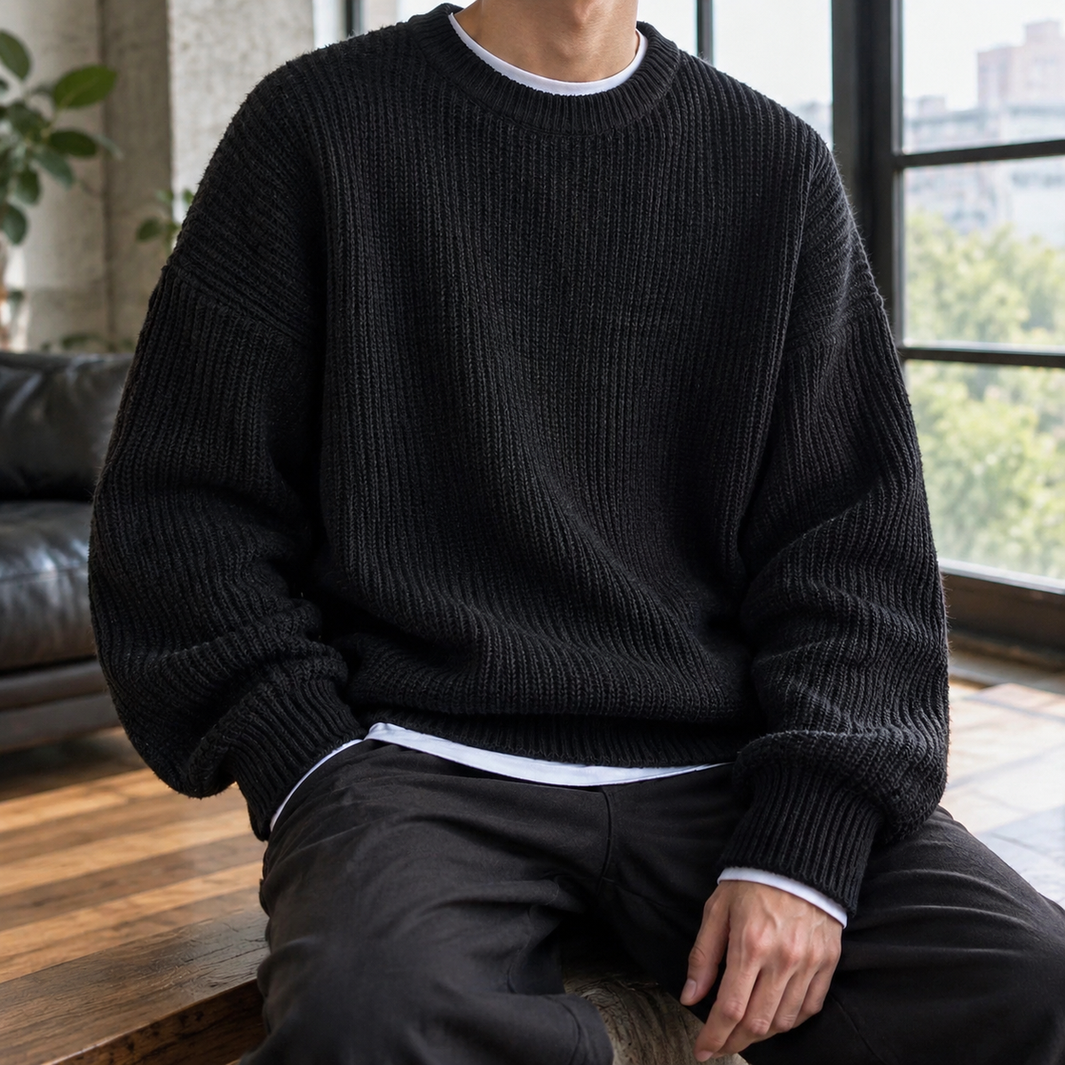 Knox Ribbed Sweater