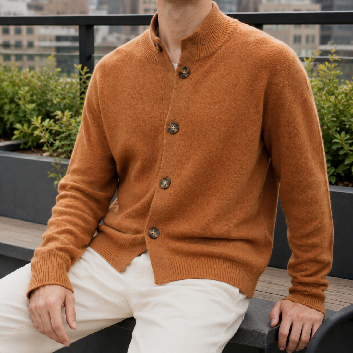 Tristan Cashmere-Feel Sweater