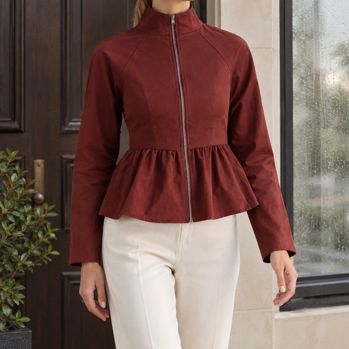 Darcy-Belle Peplum Jacket