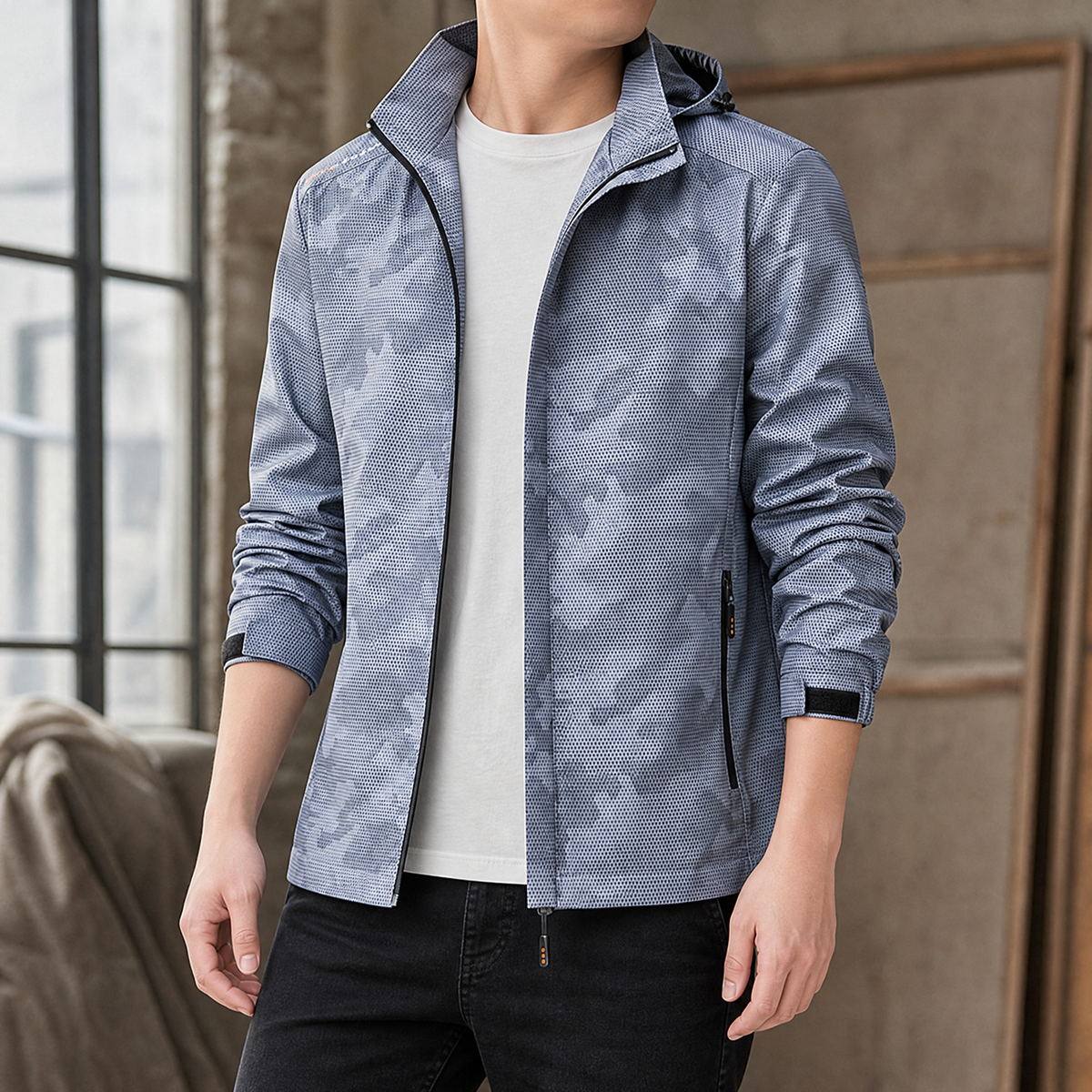 Audric-Hayes Hooded Jacket