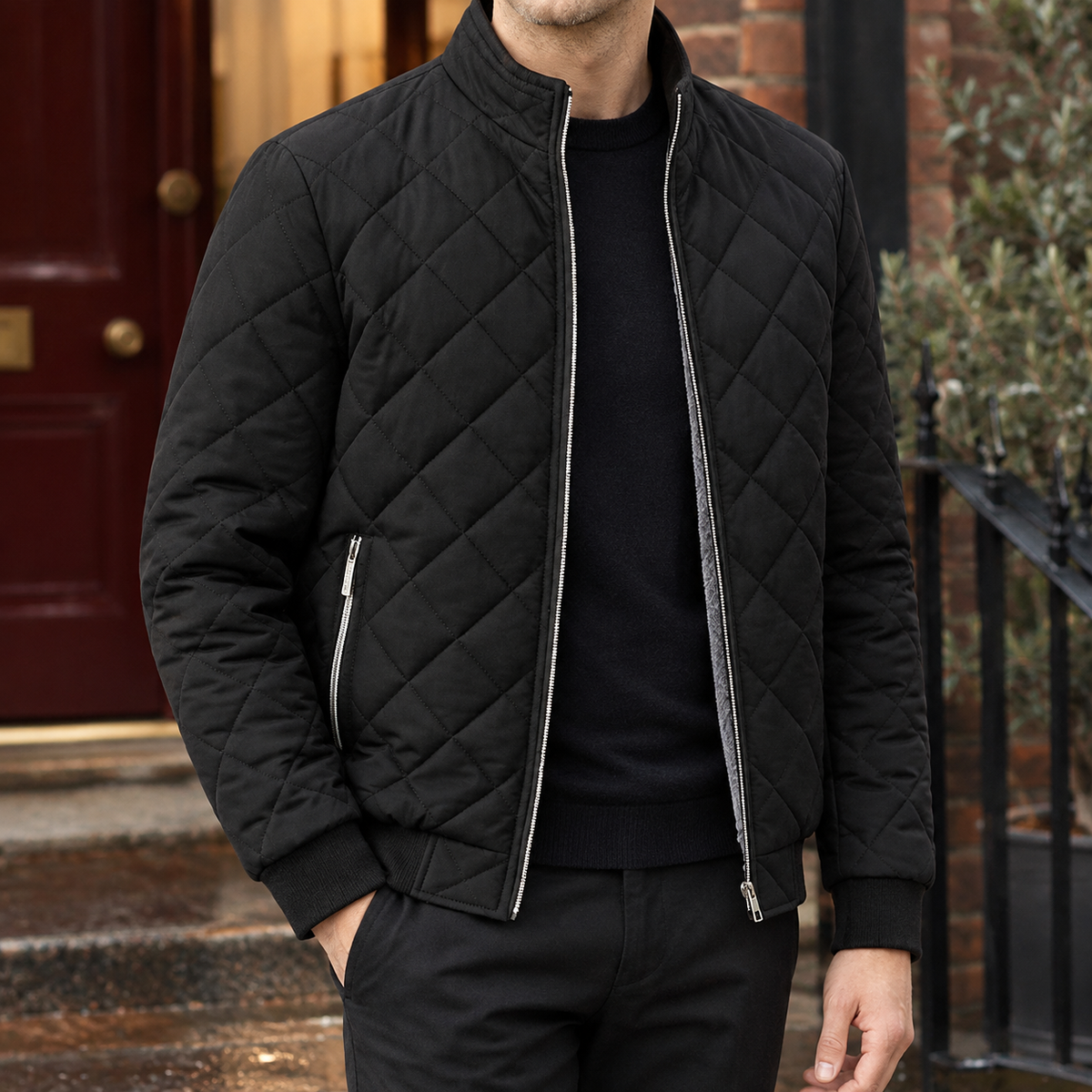 Theodore-Stone Quilted Jacket