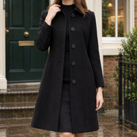 Ludovica-Jade A-Line Coat