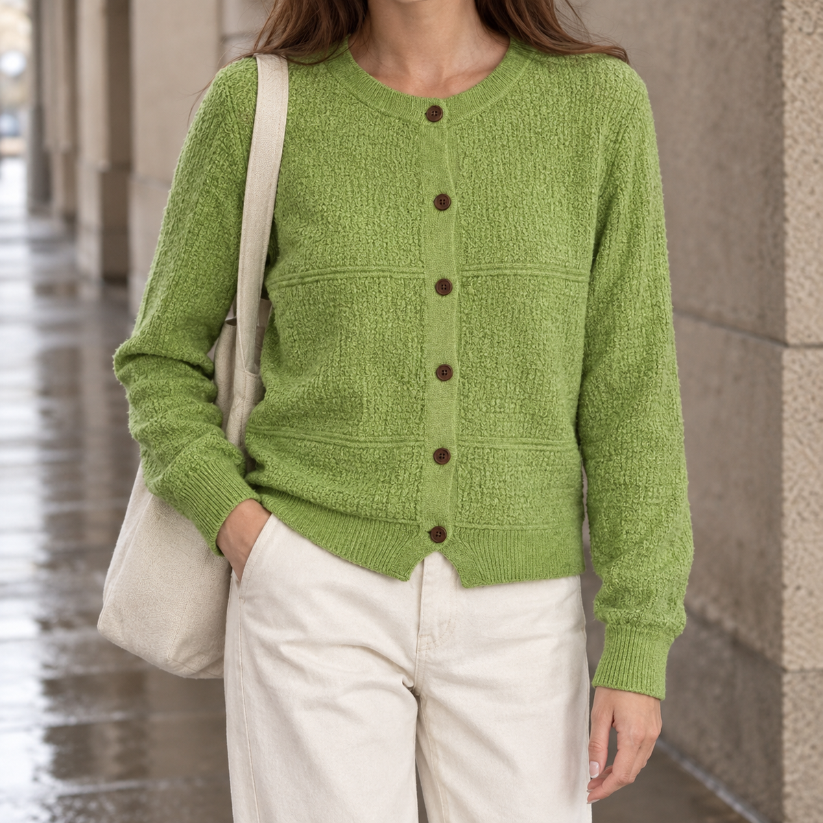 Ninon-Hope Textured Cardigan
