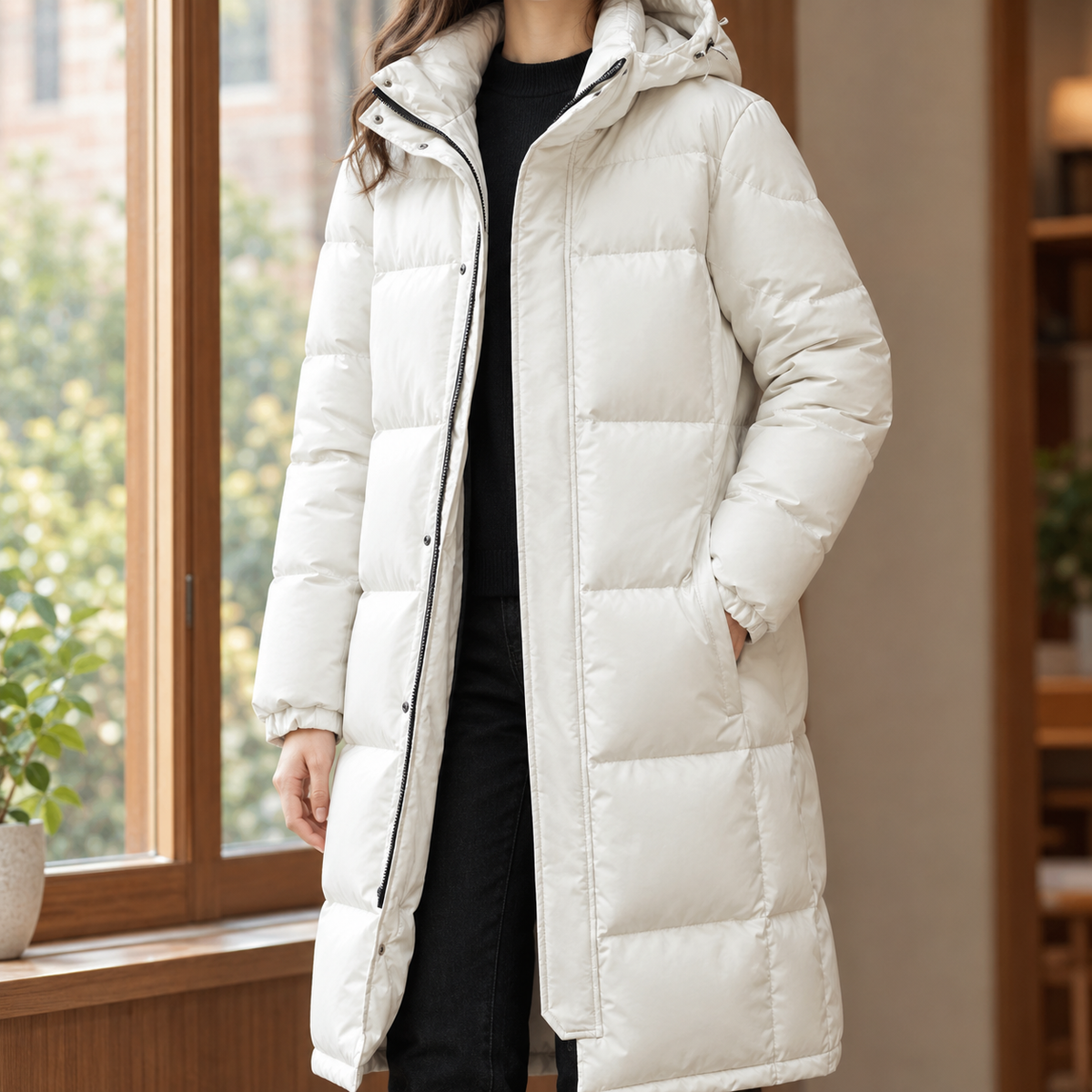 Ambrosine Cashmere-Feel Jacket