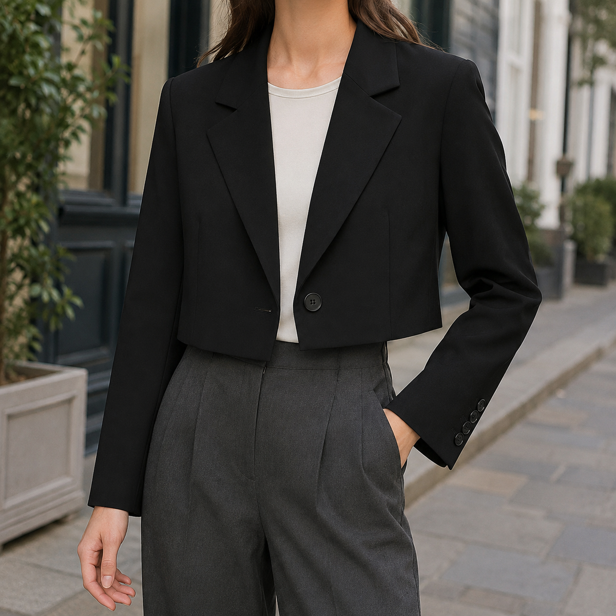 Christabel Cropped Blazer