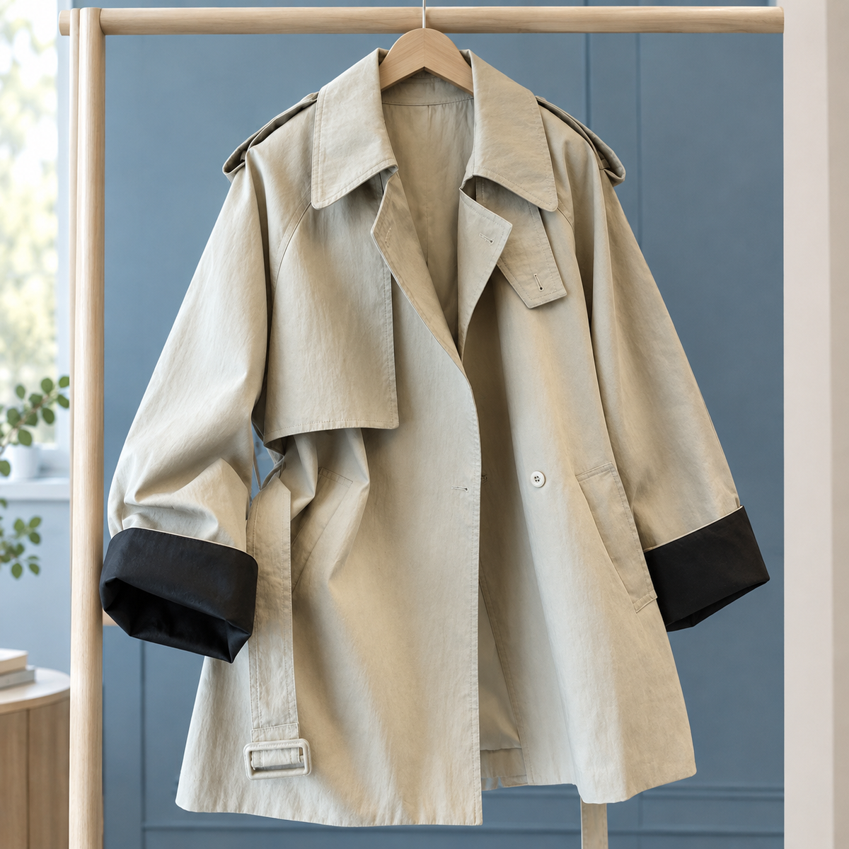 Isabeau-Jade Belted Overcoat