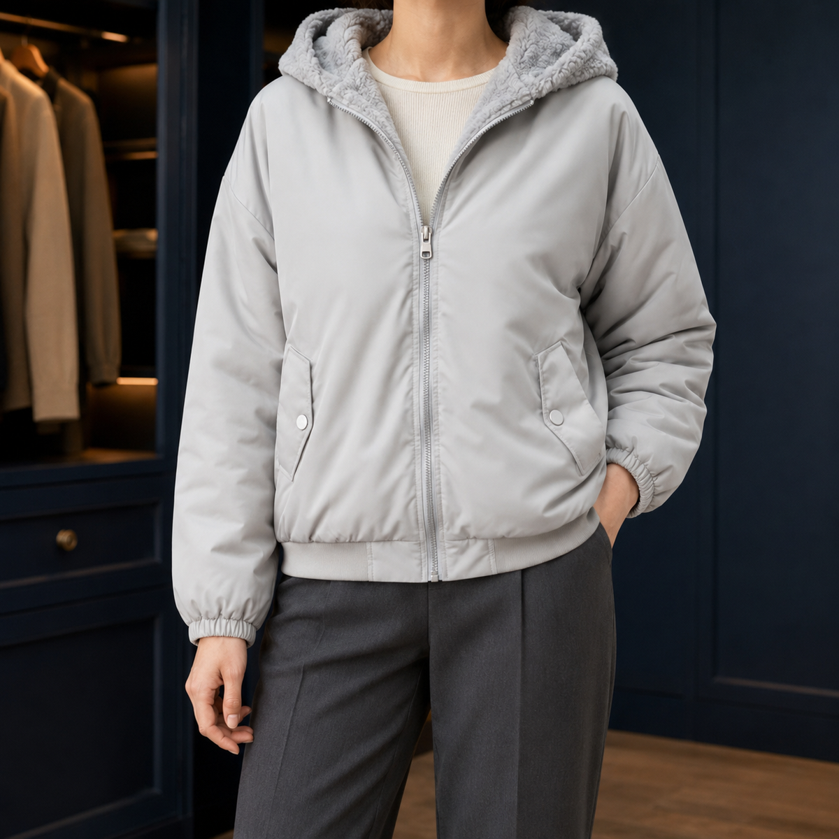 Matilda-Eve Fleece-Lined Jacket