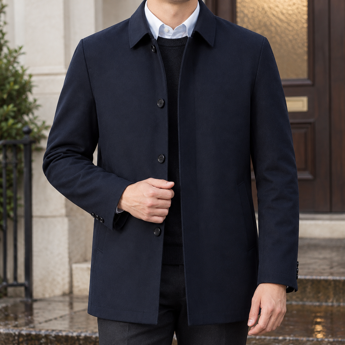 Bertrand-Lane Collared Jacket