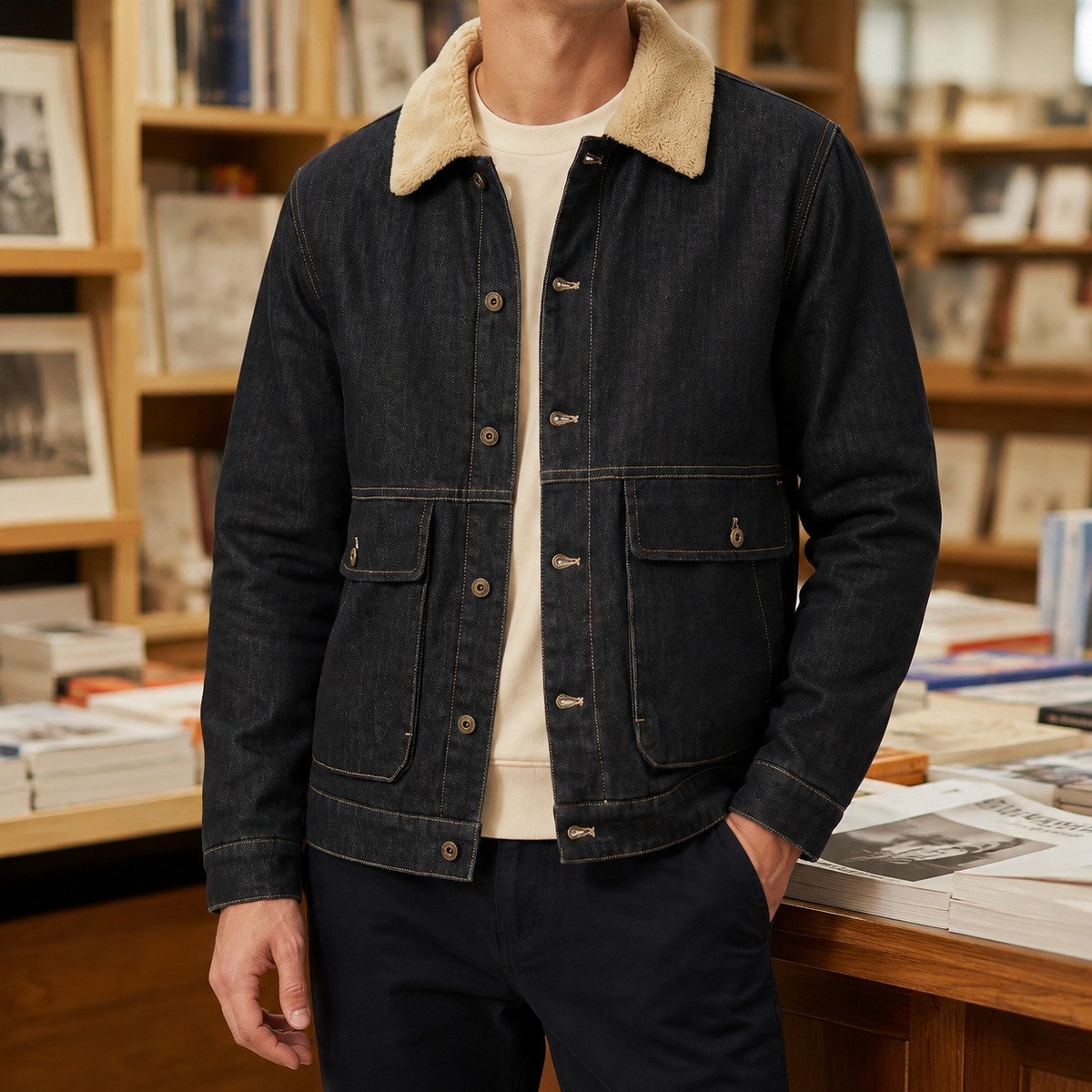 Otis-Miles Fleece Cargo Jacket