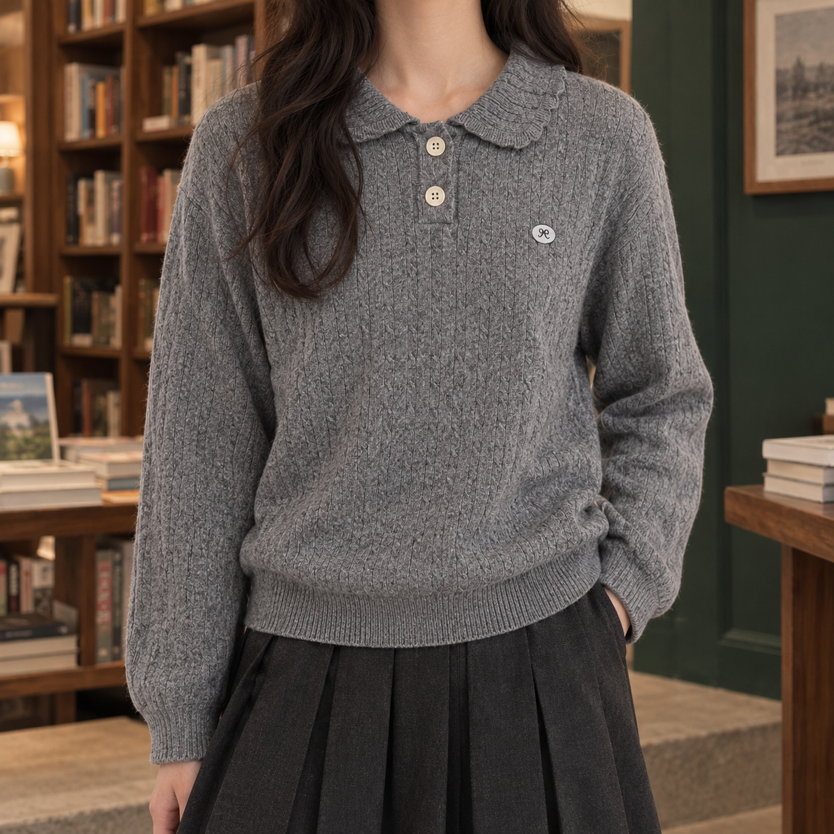 Scarlett Polo Sweater