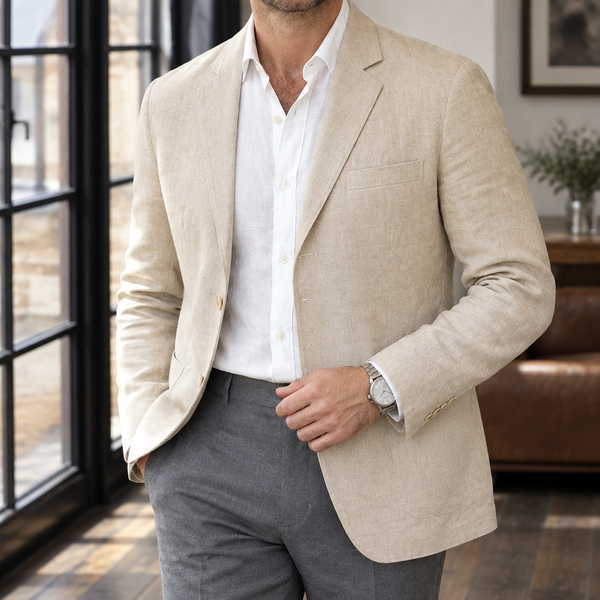 Leander-Hayes Relaxed Blazer