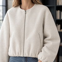 Alma-Elise Balloon Sleeve Jacket