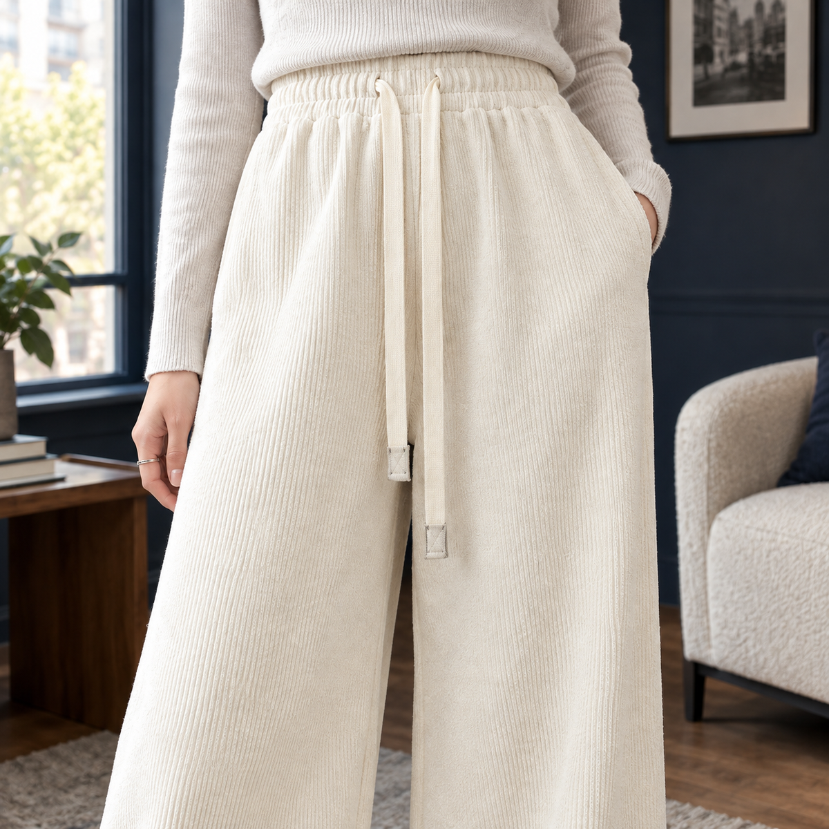 Evelina-Louise Wide Leg Pants