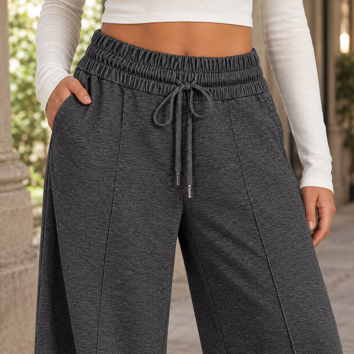 Geraldine-Faye Wide-Leg Pants