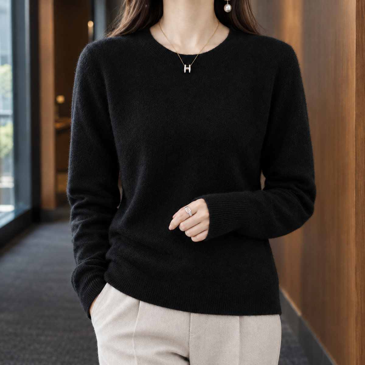 Astrid-Faye Wool Sweater