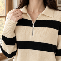 Sofia-Faye Half Zip Sweater