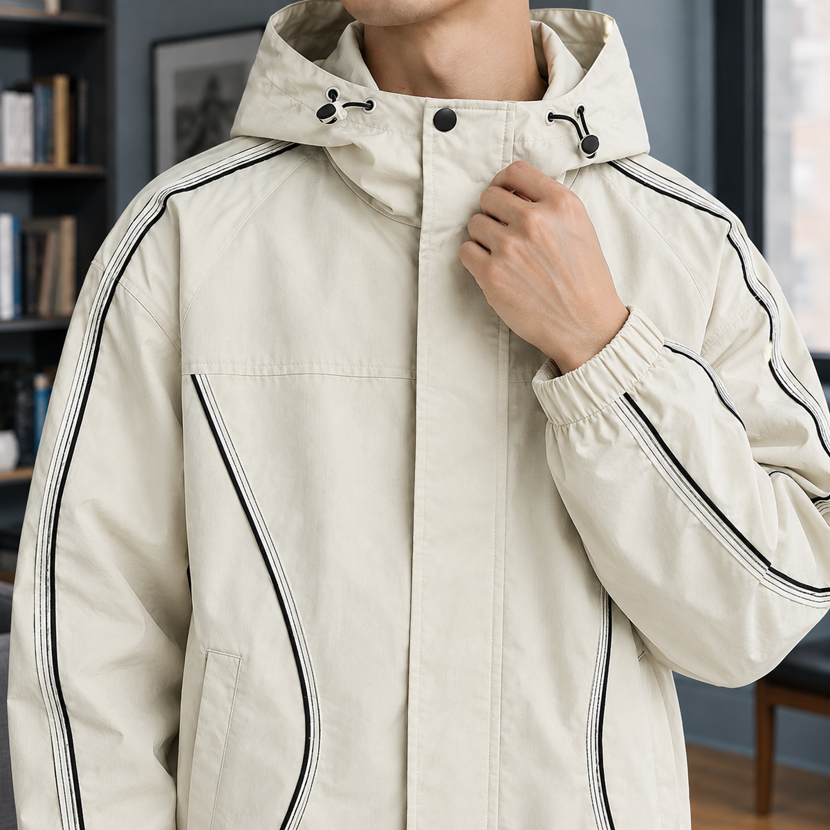 Sterling-West Piped Jacket