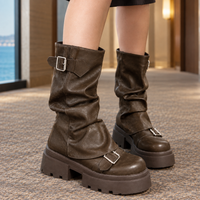 Zeno-Parma Platform Boots