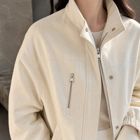 Clarisse-Jane Stand Collar Jacket