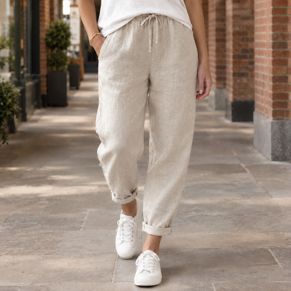 Tamsin-Claire Drawstring Pants