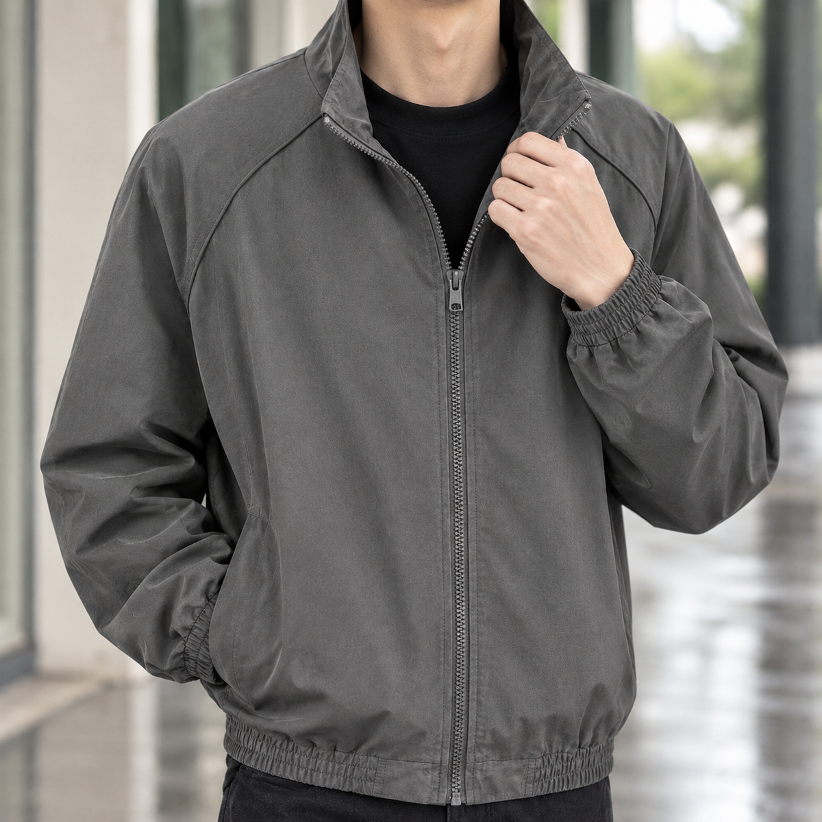 Robert Stand Collar Jacket