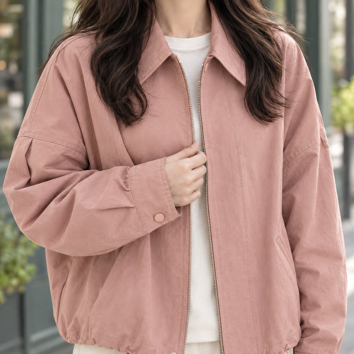 Greer Drawstring Jacket