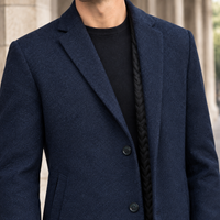 Rodolphe Single Breasted Overcoat