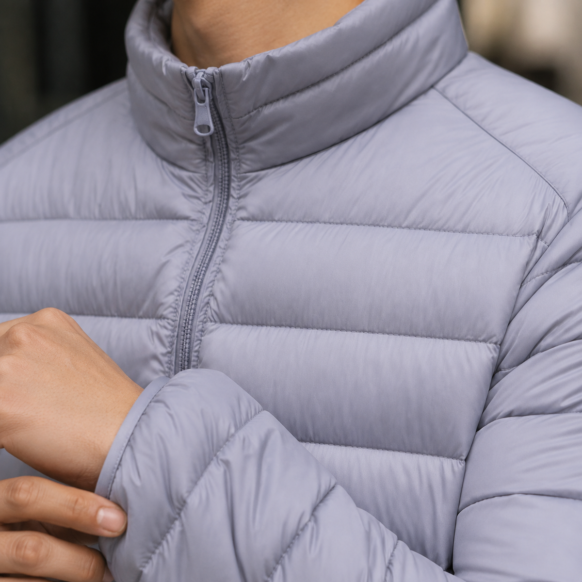 Idris-Grant Quilted Jacket