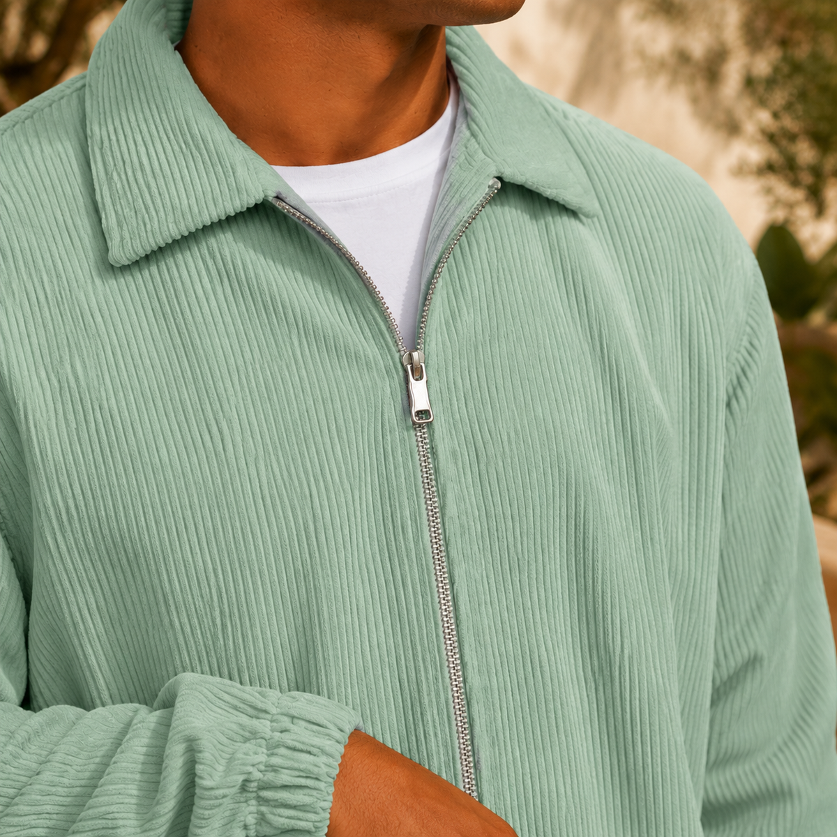 Ambrose-Dean Ribbed Jacket