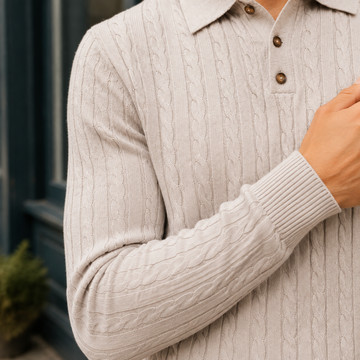 Lucian-Reid Cable Knit Sweater