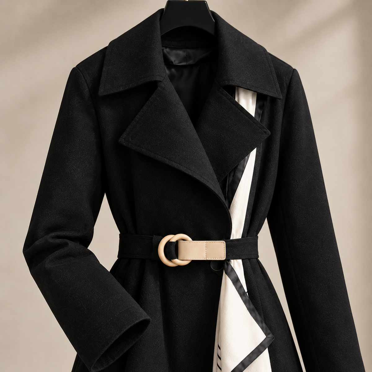 Liliane Belted Overcoat
