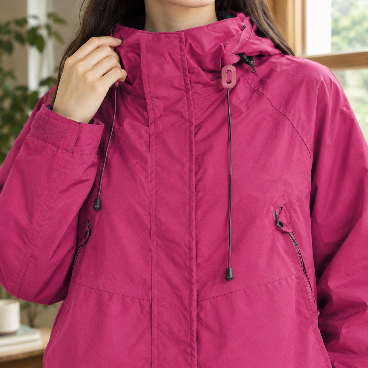 Arwen Hooded Utility Jacket