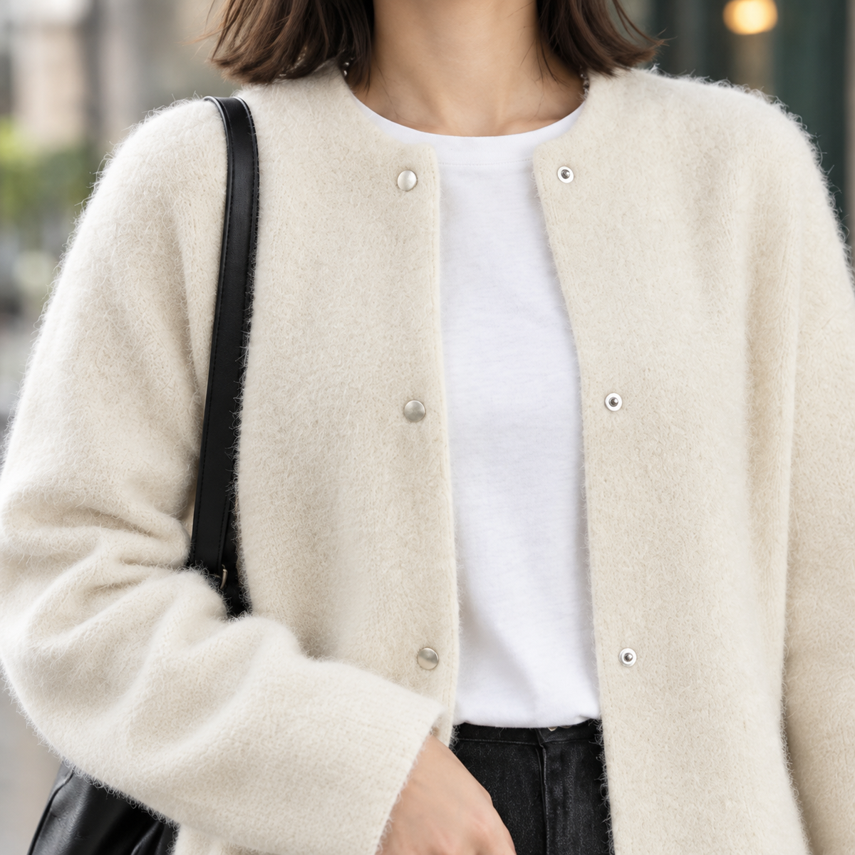 Lillian Brushed Cardigan