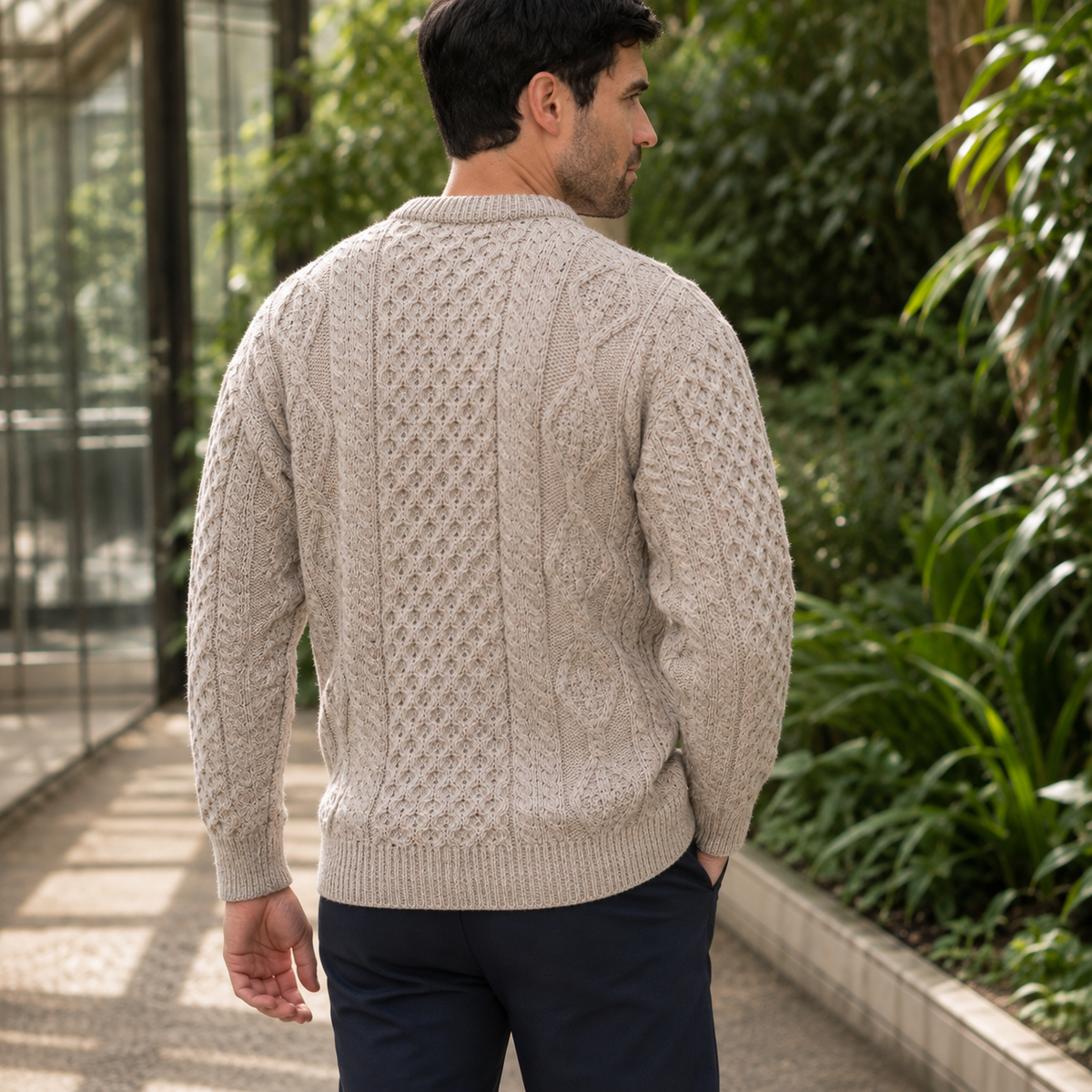 Beckett Aran Sweater