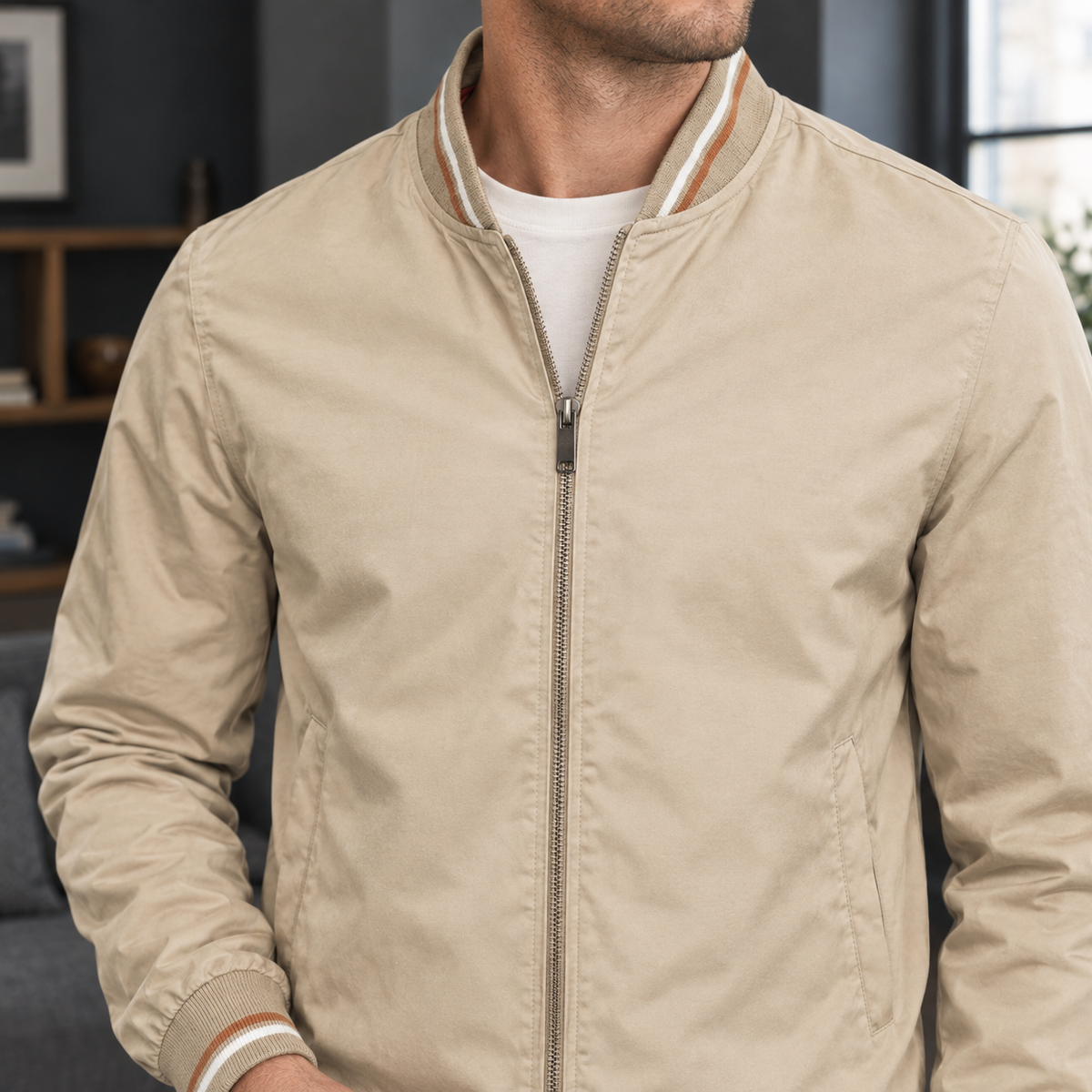 Armand-James Ribbed Jacket
