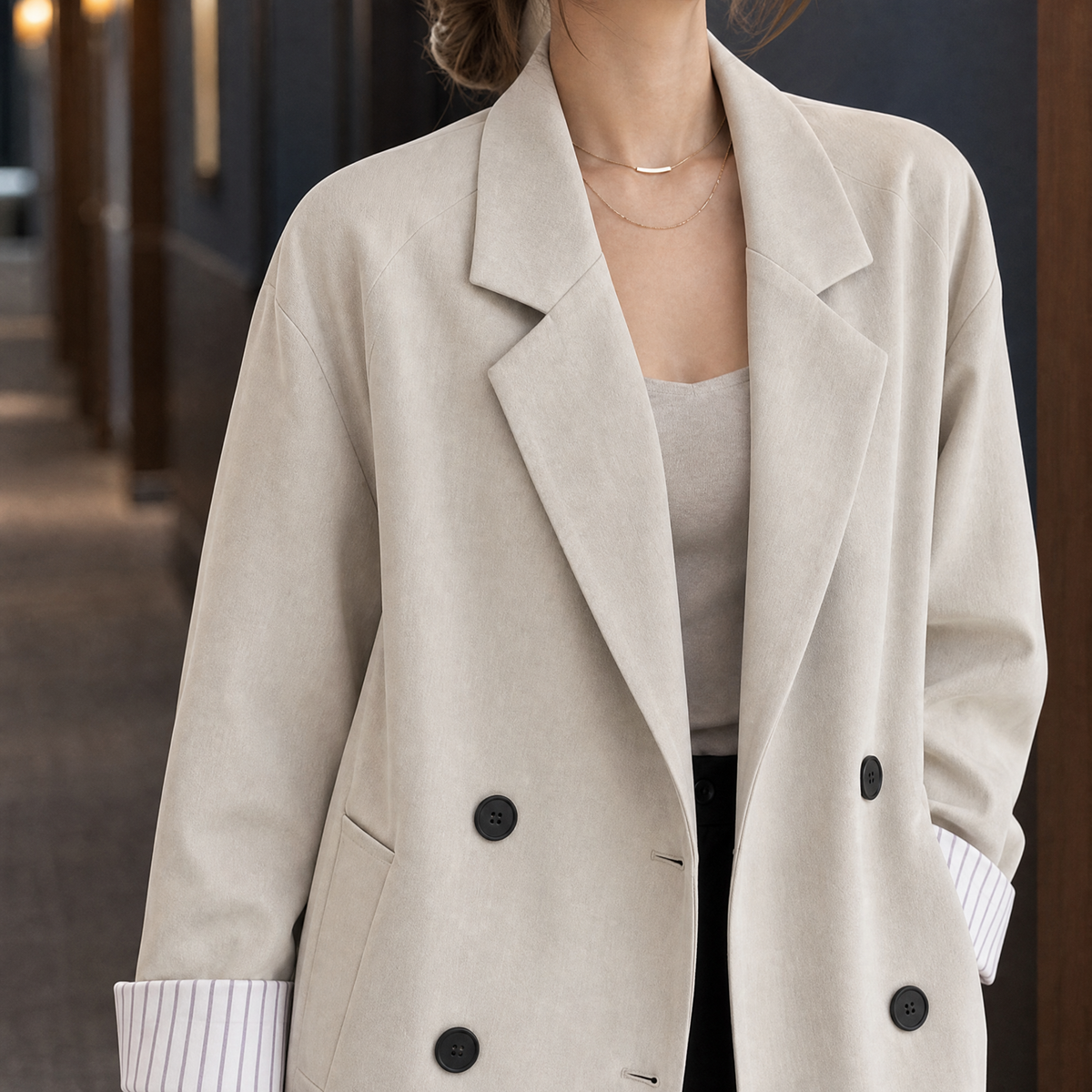 Salome-Grace Relaxed Blazer