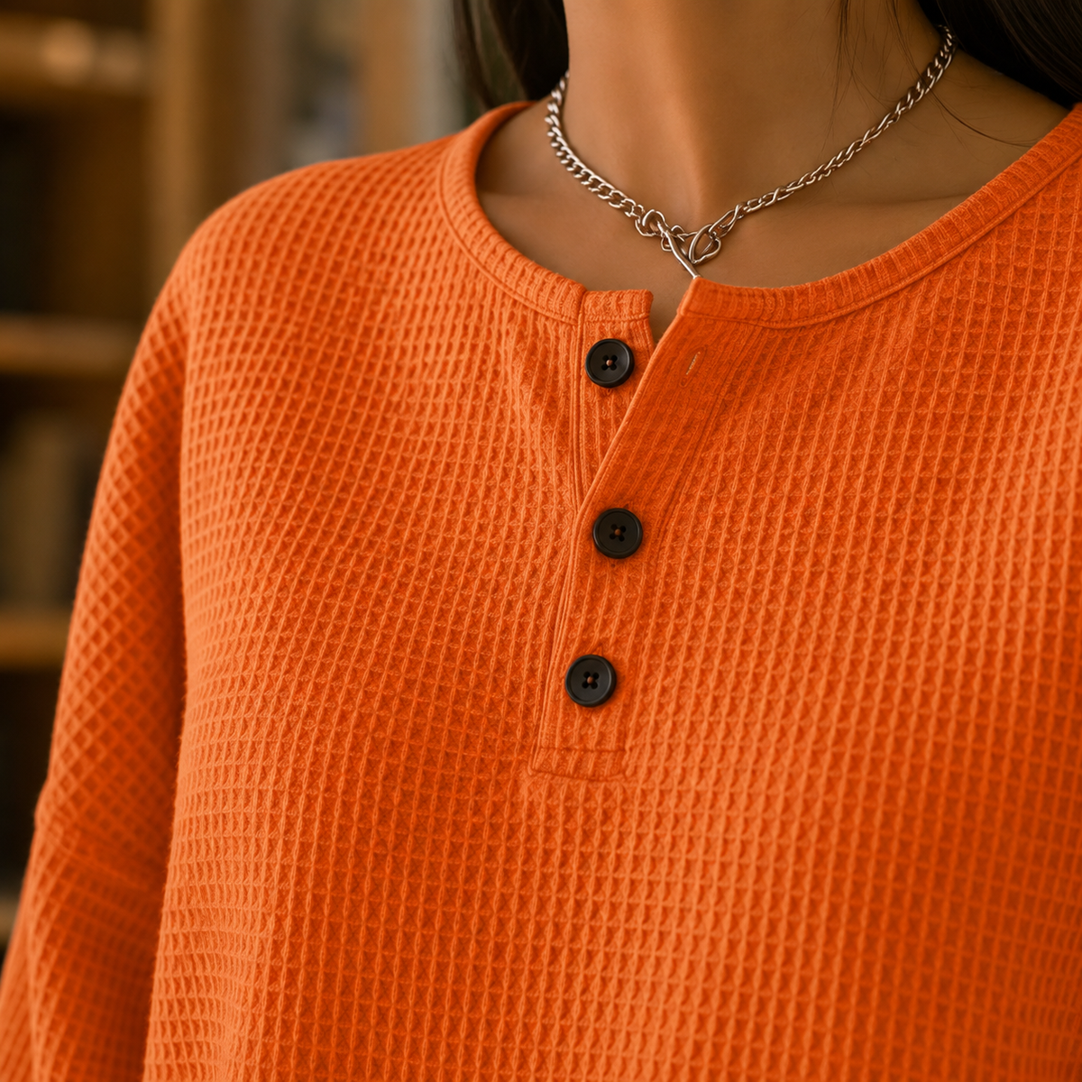 Annabel-Louise Waffle Sweater