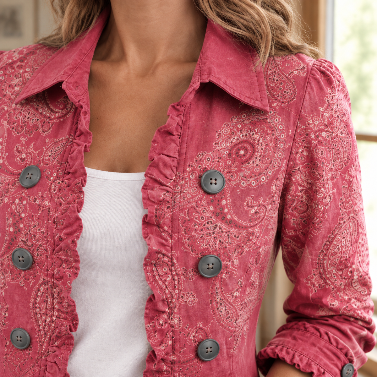 Adeline-Mae Paisley Jacket