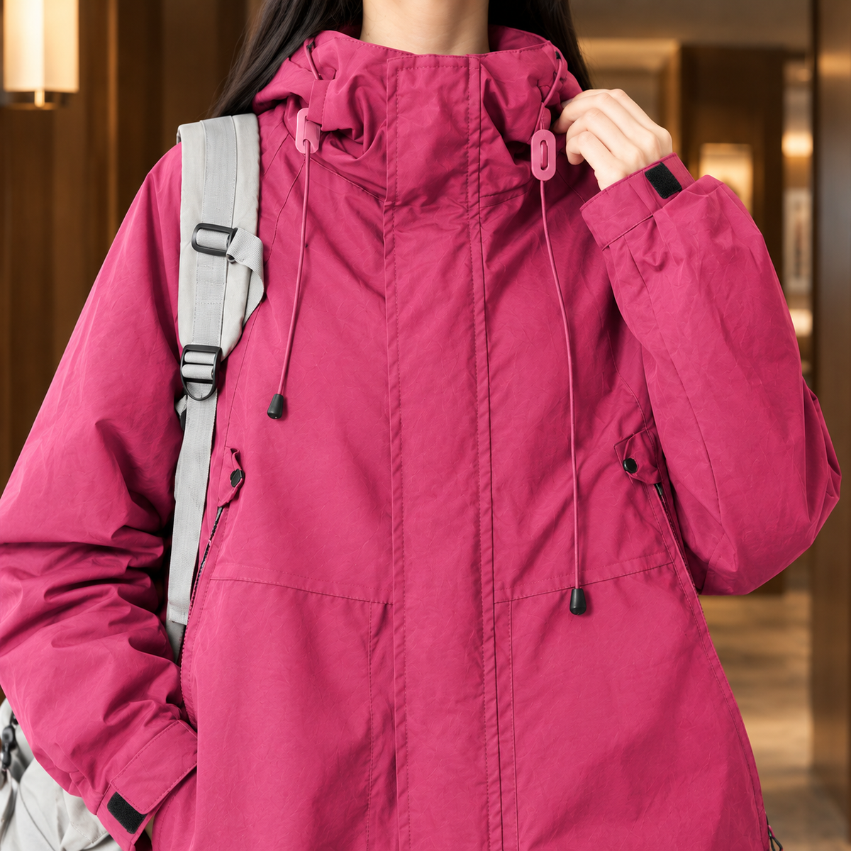 Ariane-Grace Hooded Jacket