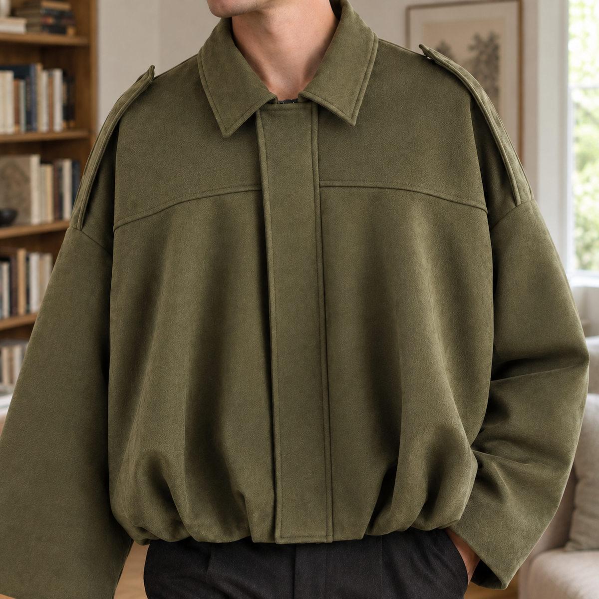 Owen Faux Suede Jacket